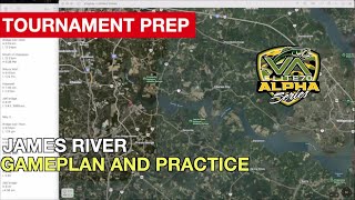 🎣 Practice Day on the Tidal James River | VA Elite 70 Prep + Tidal Fishing Tips 🐟