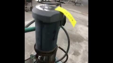 Genemco- Goulds eSV Vertical Multi-Stage Pump - 3 HP