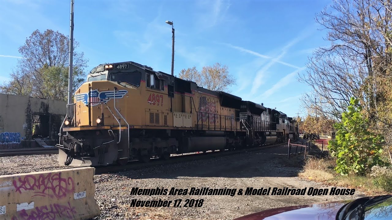 Railfanning CN Junction & Kentucky Street in Memphis November 17