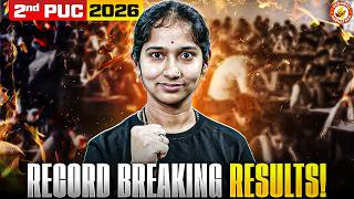 Record-Breaking Results 🔥 | 2nd PUC 2025 Maths 😳 | Top Scores Revealed | Vaishnavi Ma’am