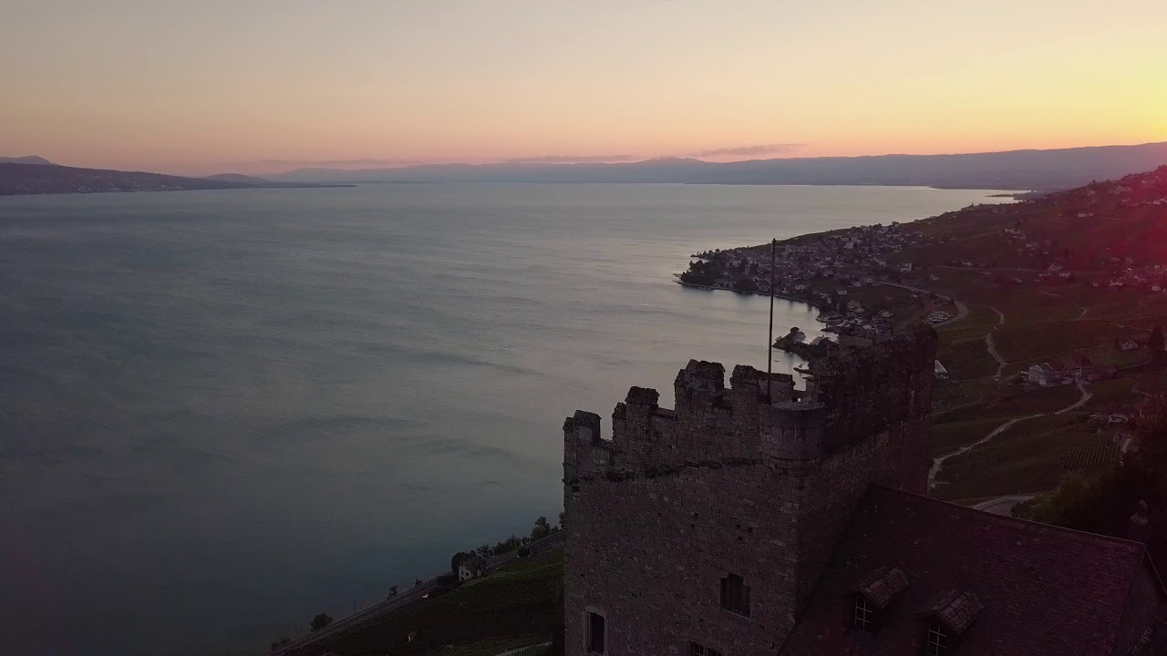 Photographie Aérienne Avec Drone à Lausanne Vaud Suisse