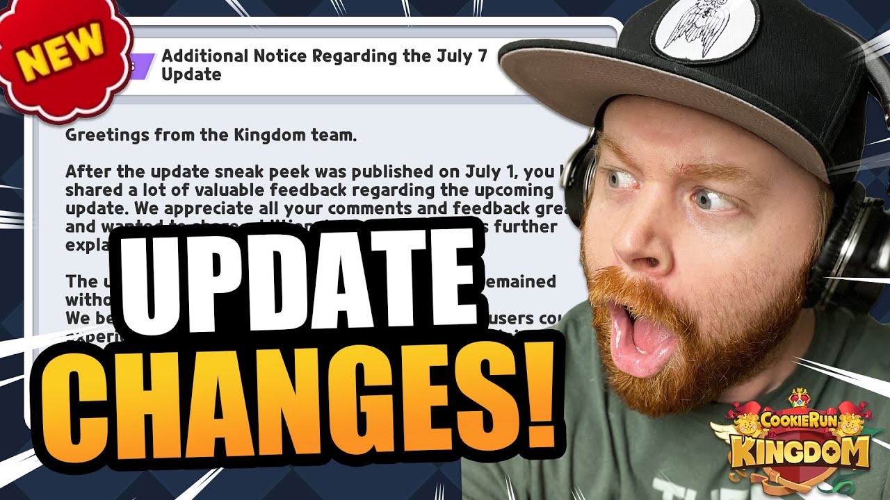HUGE UPDATE CHANGES! Devs Change Their Minds! | Cookie Run Kingdom