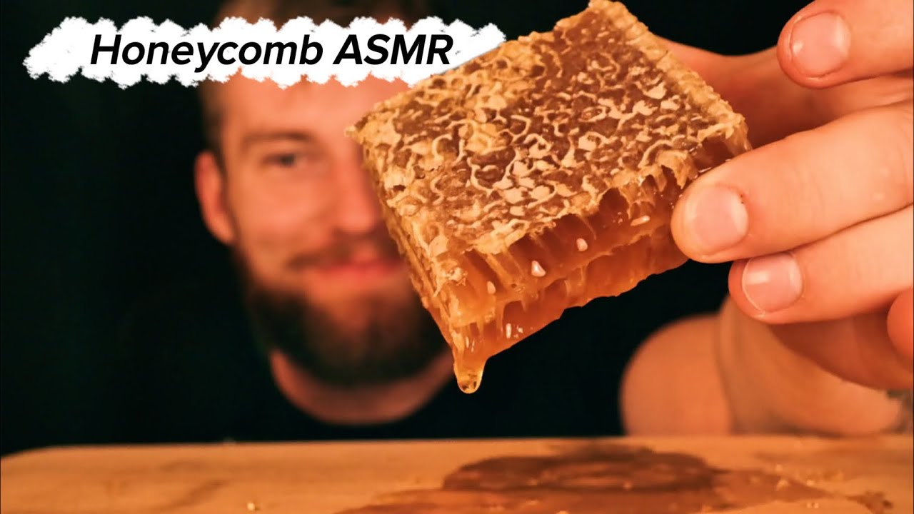 ASMR поедание сот