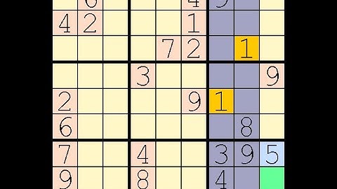 How to Solve Los Angeles Times Sudoku Expert April 8, 2023