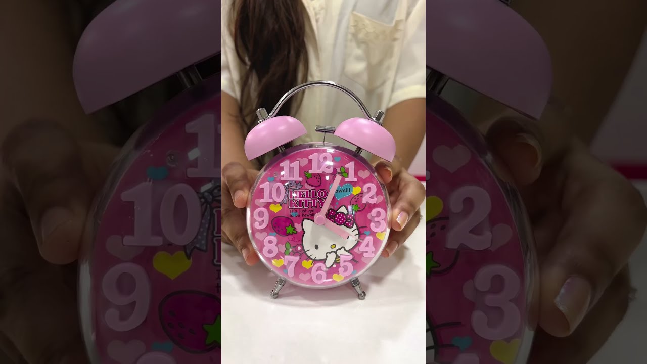 Explore Angroos Cute Alarm Clock Collection Hello Kitty Kawaii Designs More Fun Wake Up