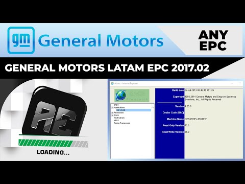 GENERAL MOTORS LATAM EPC 2017.02 | INSTALLATION