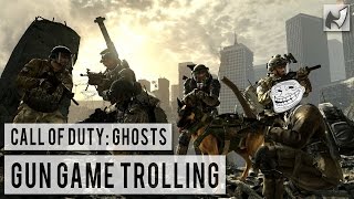 COD Ghosts - Gun Game Trolling (Knifing Only)