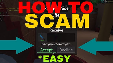 How To scam in Roblox Assassin 2020 Part 2