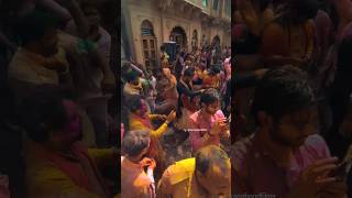 Shri Radha Raman Temple #Holi #vrindavan #shorts #ytshorts #india #thevagabondfilms