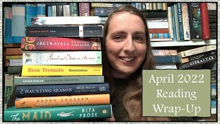 April 2022 Reading Wrapup
I read 12 books in April - a mixture of historical fiction and contemporary with 3 re-reads.
Channels and Videos Mentioned:
- Gemma; Read a Book Gem
https://www.youtube.com/c/ReadABookGem
- Katie; Books and Things’ Historical Fiction Readalong announcement video
https://www.youtube.com/watch?v=XPgpXd-9cBI
Books Mentioned:
- Restoration by Rose Tremain (Merivel #1)
https://www.goodreads.com/book/show/103123.Restoration?ac=1&from_search=true&qid=yOJJK8mane&rank=1
- Parrot and Olivier in America by Peter Carey
https://www.goodreads.com/book/show/6632372-parrot-and-olivier-in-america?ac=1&from_search=true&qid=ETFHON3y7x&rank=1
- Friday’s Child by Georgette Heyer
https://www.goodreads.com/en/book/show/311178.Friday_s_Child
- Sharpe’s Gold by Bernard Cornwell (Sharpe #9 chronological order, #2 Publication order)
https://www.goodreads.com/book/show/108386.Sharpe_s_Gold?ac=1&from_search=true&qid=FYu9LpajLV&rank=1
- The Haunting Season: Ghostly Tales for Long Winter Nights by Various Authors (short story collection)
https://www.goodreads.com/book/show/56075256-the-haunting-season?ac=1&from_search=true&qid=kjafk822jk&rank=1
- Villette by Charlotte Bronte
https://www.goodreads.com/book/show/31173.Villette?ac=1&from_search=true&qid=k9CJf8gq8S&rank=1
- A Single Thread by Tracey Chevalier
https://www.goodreads.com/book/show/43943459-a-single-thread?ac=1&from_search=true&qid=Yjuavskwoz&rank=1
- The Betrayals by Bridget Collins
https://www.goodreads.com/book/show/46159063-the-betrayals?ac=1&from_search=true&qid=vlOsvaQk75&rank=4
- The Maid by Nita Prose
https://www.goodreads.com/book/show/55196813-the-maid?ac=1&from_search=true&qid=8IqOUYhzTV&rank=1
- Here is the Beehive by Sarah Crossan
https://www.goodreads.com/book/show/52038928-here-is-the-beehive?ac=1&from_search=true&qid=sHKLTXdUEO&rank=1
- Normal People by Sally Rooney
https://www.goodreads.com/book/show/41057294-normal-people?from_search=true&from_srp=true&qid=7vyqDgQEOL&rank=1
- The Geometer Lobachevsky by Adrian Duncan
https://www.goodreads.com/book/show/58547114-the-geometer-lobachevsky?ac=1&from_search=true&qid=ZGSQ1L9zMY&rank=1 April 2022 Reading Wrapup