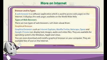 Class VII More on Internet