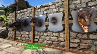 2016 ARK  Survival Evolved Wall Trophies