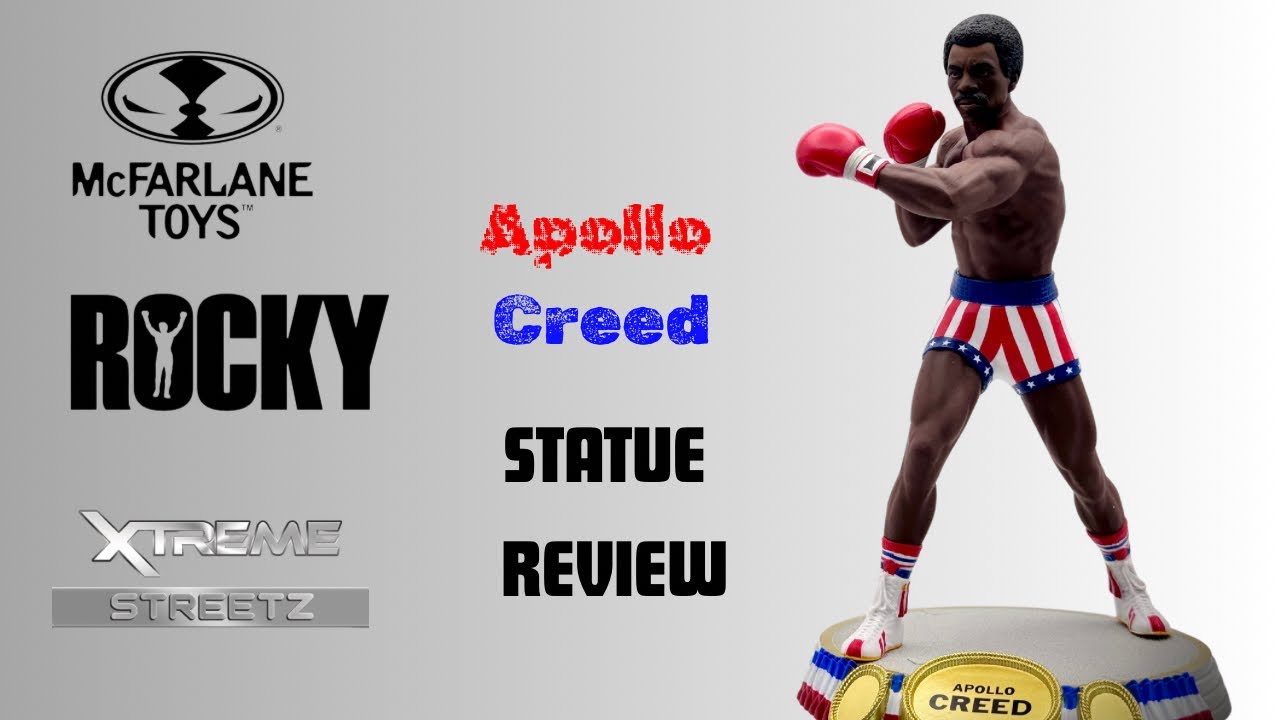 McFarlane Toys Movie Maniacs Apollo Creed Statue Review