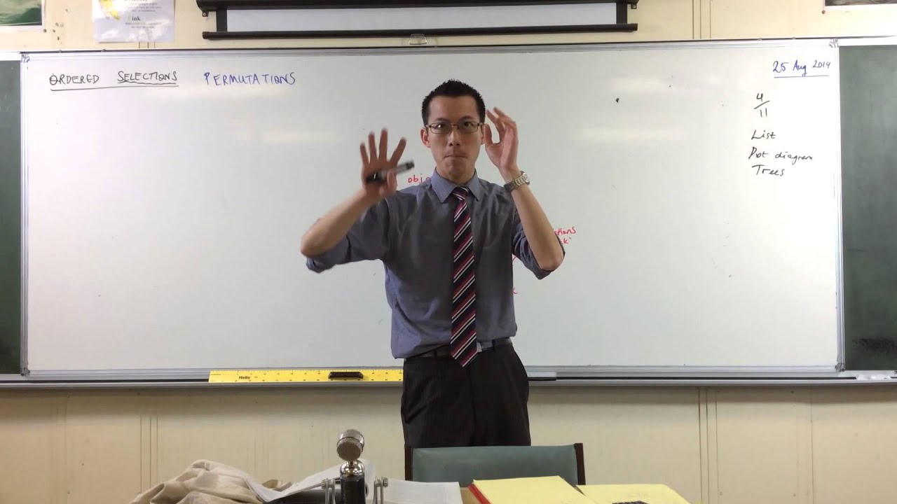 10 Socks Probability Problem (3 of 3: Considering Permutations)