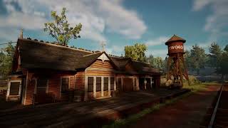 Environment Artist demo reel Train Station by Fabian Bruhin