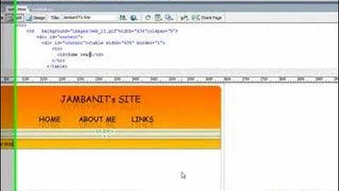 Making website using photoshop and dreamweaver cs3