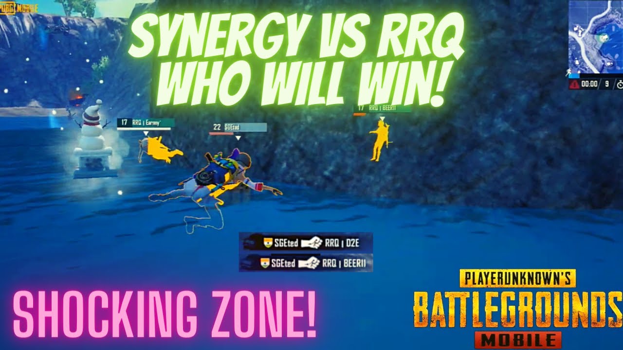 OMG FINAL CIRCLE IN THE WATER IN PMWL Finals | SYNERGY TED VS RRQ IN WATER RAREST ZONE IN PUBGM