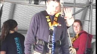 Ryan Bungee Jumps Off Auckland Harbour Bridge