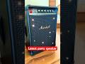 The latest party speaker is rock ‘n roll. The Marshall Bromley 450 can do it all. #partyspeaker