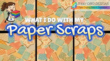 🌈 Turn Your Paper Scraps Into Beautiful Masterboards! | Easy Paper Crafting Tutorial