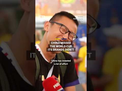 China missed the World Cup. Its brands didn’t