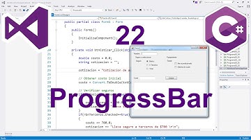 Programación Windows Forms C# 22 --- ProgressBar