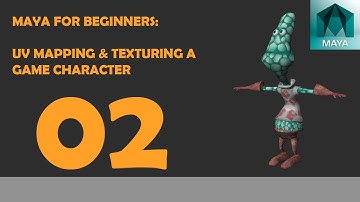Texturing in Maya Tutorial: How to UV Map and Texture in Maya and Photoshop for Beginners Part 2