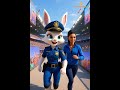 🔥 Bunny vs Real Girl — Zootopia 2 Style Transformation!