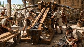 Inside Ballista Engineering: Why Twisted Rope Outpowered Steel Springs (Full Process)