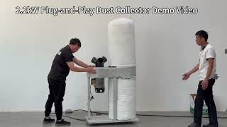 2.2kW Plug-and-Play Dust Collector Demo Video