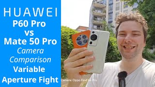 P60 Pro vs Mate 50 Pro - Camera Comparison