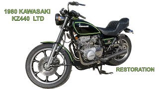 B420LD Episode 7  1980 Kawasaki KZ440 LTD Restoration