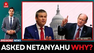 Chris Coons FREEZES Hegseth — Netanyahu Was Consulted More Than Congress