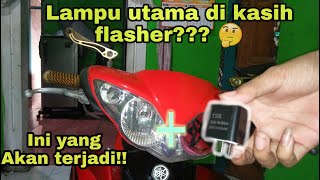 Bikin lampu rem berkedip vario new...