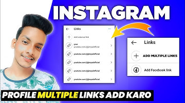 How to add multiple links in instagram bio 2023 | Instagram me multiple link add kaise kare 2023