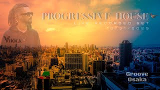 Download Lagu VIKKA SL -  Progressive house Dj Mix - Live Recorded Set - (groove osaka first  Anniversary) MP3