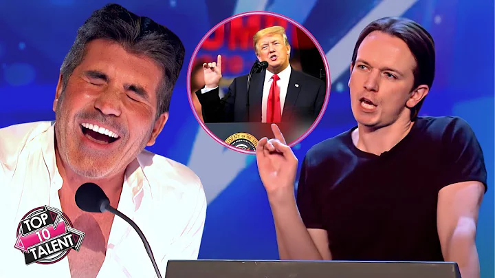 BEST Donald Trump Impression Has Simon Cowell LOL! - DayDayNews