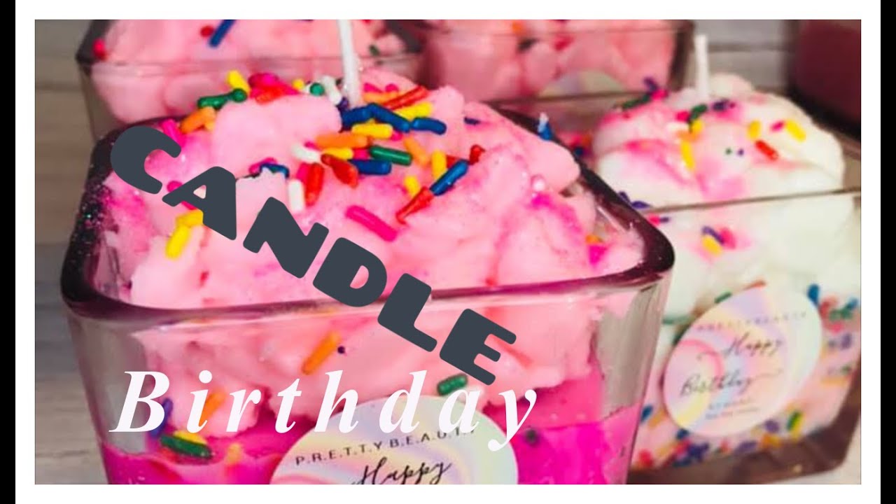 How to make a birthday candle YouTube