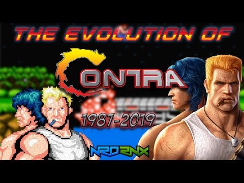 The Evolution Of CONTRA 1987-2019 | NrdRnx