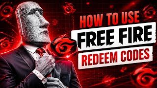 HOW TO USE FREEFIRE REDEEM CODES