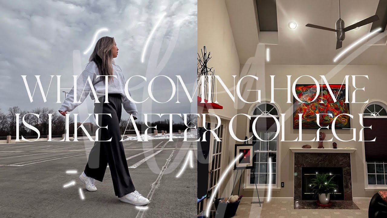 VLOG: a realistic & typical day at home after college, chirashi sushi & korean food, family & puppy!