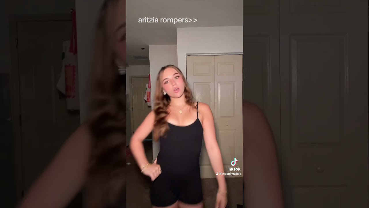 aritzia rompers are the best 