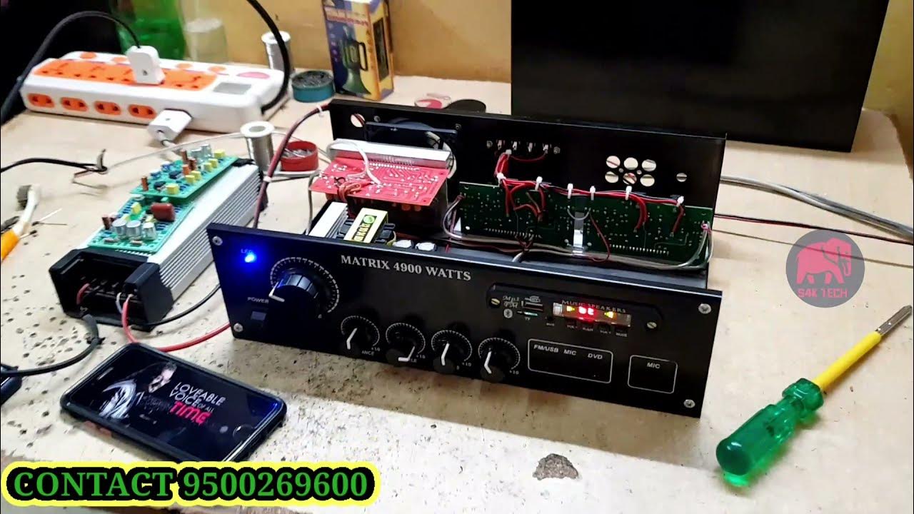 Bus Audio System 4.1 Channel DC operated YouTube