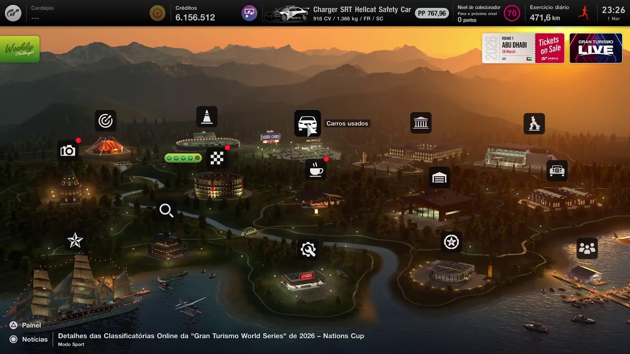 Sazonal GTEC Polícia vs Ladrão PS5 GT7 Gtec 2026