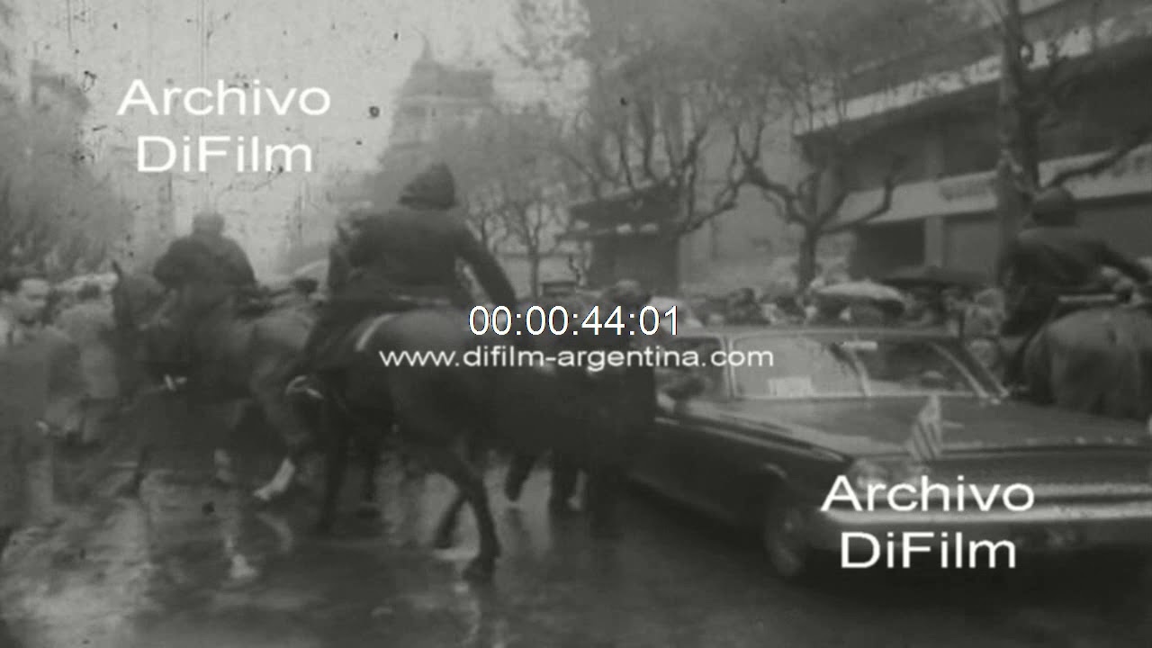 Gira del presidente Charles De Gaulle por Uruguay 1964