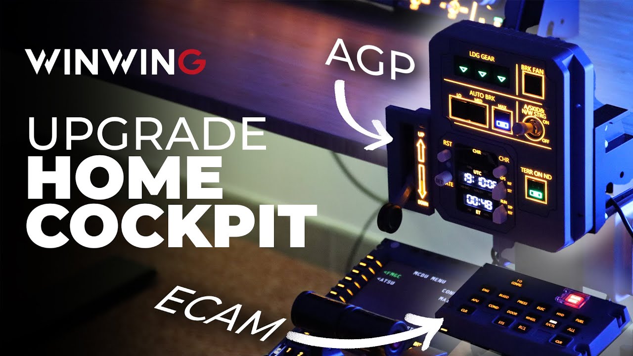 UPGRADE Home Cockpit Airbus ! Test du WINWING URSA MINOR 32 AGP Metal + 32 ECAM