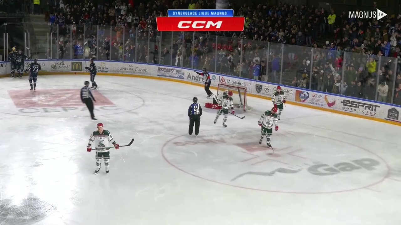 FRA – ICE HOCKEY Ligue Magnus J40 - S25/26 Gap VS Anglet [MAGNUS.TV]-(2026/02/24) Score 2 - 3