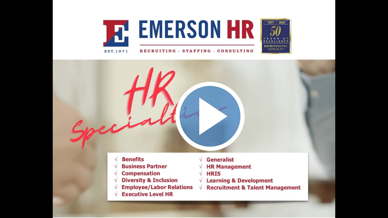 Why Use Emerson HR? YouTube