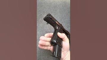 Removing a stuck magazine from a Polish PM63 PDW