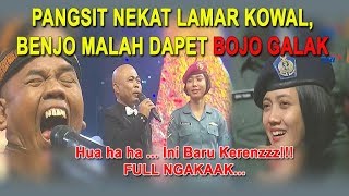 PANGSIT LAMAR KOWAL, BENJO DAPET BOJO GALAK!!! Hua ha ha ..... [Lawak Kamera Ria 181117]